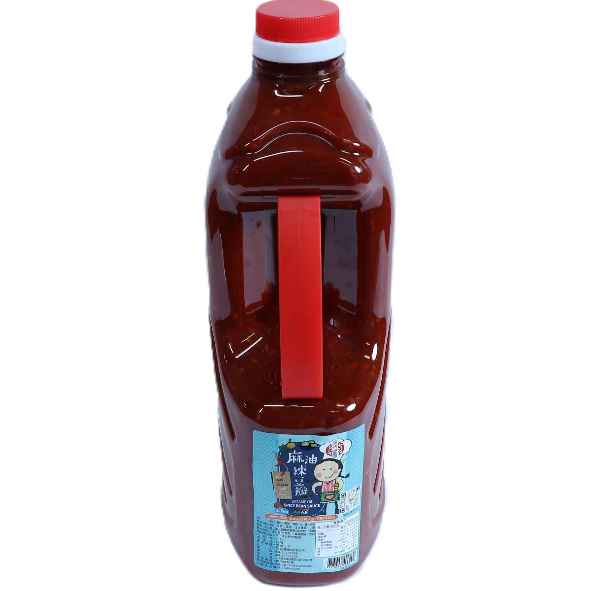 明松 麻油辣豆瓣2.7公斤